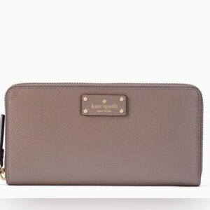 Kate Spade Leather Long Wallet